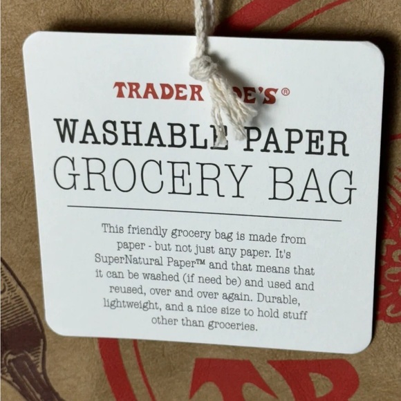 Original Trader Joe’s Paper Grocery Bag Design - Picture 4 of 5
